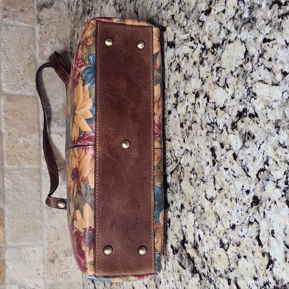 Patricia Nash Fresco Bouquet Poppy Tote - Picture 7 of 13